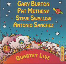 Load image into Gallery viewer, Gary Burton, Pat Metheny, Steve Swallow, Antonio Sanchez (2) : Quartet Live (CD, Album)