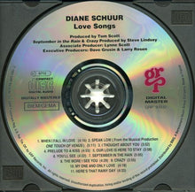 Load image into Gallery viewer, Diane Schuur : Love Songs (CD, Album)