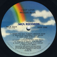 Load image into Gallery viewer, Peggie Blue* : I Got Love (LP, Album)