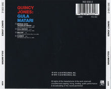 Load image into Gallery viewer, Quincy Jones : Gula Matari (CD, Album, RE, RM)