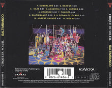 Load image into Gallery viewer, Cirque Du Soleil : Saltimbanco (CD, Album)