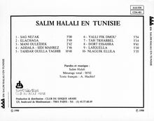 Load image into Gallery viewer, Salim Halali : En Tunisie (CD, Album)