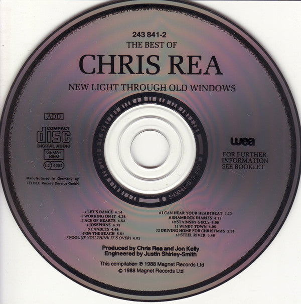 Buy Chris Rea New Light Through Old (The Best Of Chris Rea) (CD, Comp) Online for a great – Disc Jockey Music