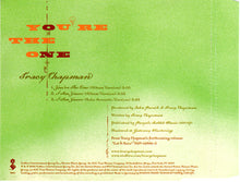 Load image into Gallery viewer, Tracy Chapman : You're The One (CD, Single)