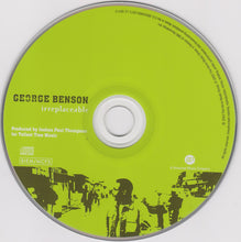 Load image into Gallery viewer, George Benson : Irreplaceable (CD, Album)