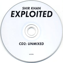 Load image into Gallery viewer, Various : Shir Khan Presents: Exploited (CD, Mixed + CD, Comp)