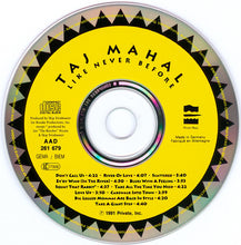 Load image into Gallery viewer, Taj Mahal : Like Never Before (CD, Album)