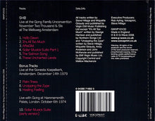 Load image into Gallery viewer, The Steve Hillage Band* : Live At The Gong Family Unconvention November 2006 At The Melkweg Amsterdam (CD, Album)
