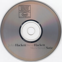 Load image into Gallery viewer, John Hackett & Steve Hackett : Sketches Of Satie (CD, Album)