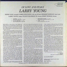 Load image into Gallery viewer, Larry Young : Of Love And Peace (LP, Album, Mono)