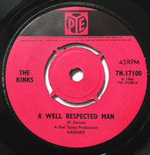 Load image into Gallery viewer, The Kinks : A Well Respected Man (7", Single)