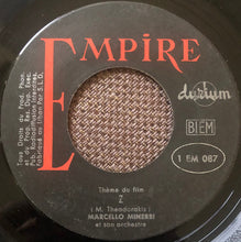 Load image into Gallery viewer, Marcello Minerbi Et Son Orchestre* : Theme Du Film Z / The Windmills Of Your Mind (7")