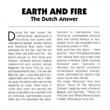 Load image into Gallery viewer, Earth And Fire : Earth And Fire (CD, Album, RE)