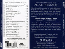 Load image into Gallery viewer, Thomas Tomkins • Fretwork : Above The Starrs (CD, Album)