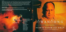 Load image into Gallery viewer, Nusrat Fateh Ali Khan : Swan Song (2xCD)