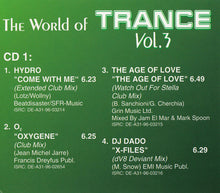 Load image into Gallery viewer, Various : The World Of Trance Vol. 3 (2xCD, Comp)