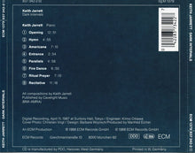 Load image into Gallery viewer, Keith Jarrett : Dark Intervals (CD, Album)