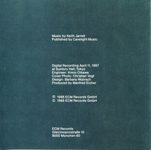 Load image into Gallery viewer, Keith Jarrett : Dark Intervals (CD, Album)