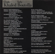 Load image into Gallery viewer, Khaled & Safy Boutella : Kutché (CD, Album)