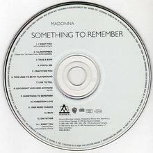 Load image into Gallery viewer, Madonna : Something To Remember (CD, Comp, Flo)