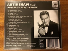 Load image into Gallery viewer, Artie Shaw : Concertos For Clarinet (CD)