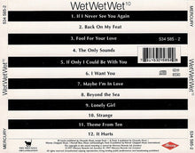 Load image into Gallery viewer, Wet Wet Wet : 10 (CD, Album)