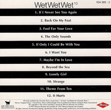 Load image into Gallery viewer, Wet Wet Wet : 10 (CD, Album)