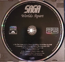 Load image into Gallery viewer, Saga (3) : Worlds Apart (CD, Album, RE, PMD)