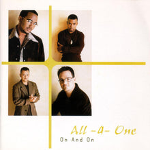 Load image into Gallery viewer, All-4-One : On And On (CD, Album)