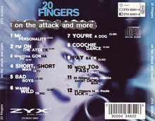 Load image into Gallery viewer, 20 Fingers Feat. Gillette : On The Attack And More (CD, Album)