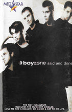 Load image into Gallery viewer, Boyzone : Said And Done (Cass, Album)