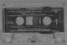 Load image into Gallery viewer, Boyzone : Said And Done (Cass, Album)