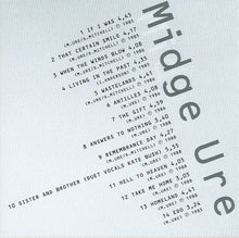 Load image into Gallery viewer, Midge Ure : If I Was (CD, Comp)