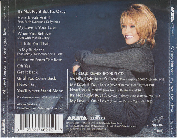 Buy Whitney Houston : My Love Is Your Love (2xCD, Album, Ltd, O-C