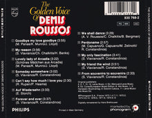 Load image into Gallery viewer, Demis Roussos : The Golden Voice Of Demis Roussos (CD, Comp)