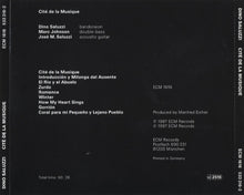 Load image into Gallery viewer, Dino Saluzzi : Cité De La Musique (CD, Album)