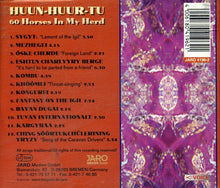 Load image into Gallery viewer, Huun-Huur-Tu : 60 Horses In My Herd (CD, Album, RE)