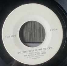 Load image into Gallery viewer, The Mama's And The Papa's* : Creeque Alley / Did You Ever Want To Cry (7", Single, Promo)