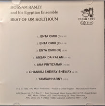 Load image into Gallery viewer, Hossam Ramzy And His Egyptian Ensemble* : Best Of Om Kolthoum (CD, Album)