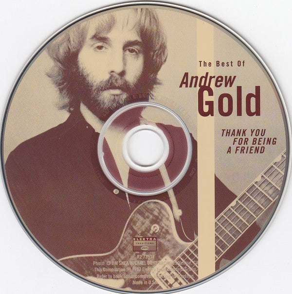 Buy Andrew Gold : Thank You For Being A Friend: The Best Of Andrew Gold  (CD