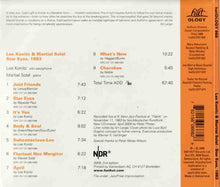 Load image into Gallery viewer, Lee Konitz / Martial Solal : Star Eyes, 1983 (CD, Album, RE)