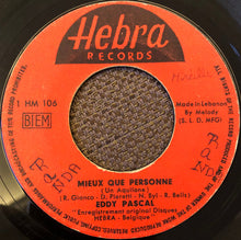 Load image into Gallery viewer, Eddy Pascal : J'Ecrirai Ton Nom Sur Le Sable / Mieux Que Personne (7", Single)