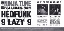 Load image into Gallery viewer, Various : Ninja Tune - Trip Hop + Jazz (CD, Comp)