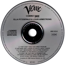 Load image into Gallery viewer, Ella Fitzgerald / Louis Armstrong : Ella Fitzgerald & Louis Armstrong (CD, Comp)