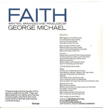 Load image into Gallery viewer, George Michael : Faith (CD, Album, DAD)
