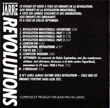 Load image into Gallery viewer, Jean-Michel Jarre : Revolutions (CD, Album, RE)