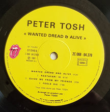 Load image into Gallery viewer, Peter Tosh : Wanted Dread & Alive (LP, Album)