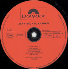 Load image into Gallery viewer, Jean-Michel Kajdan : First Step (LP, Album)