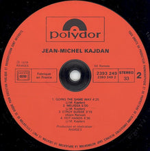 Load image into Gallery viewer, Jean-Michel Kajdan : First Step (LP, Album)