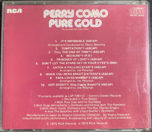 Load image into Gallery viewer, Perry Como : Pure Gold (CD, Comp)